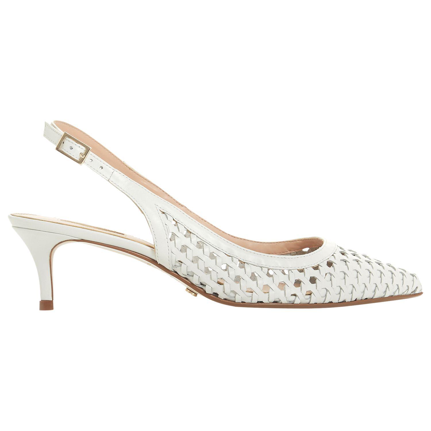 dune kitten heel slingbacks