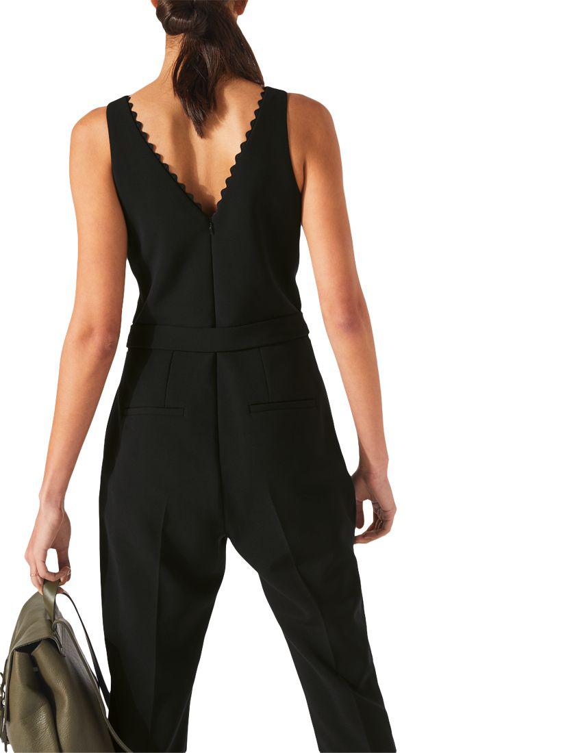 jigsaw black jumpsuit