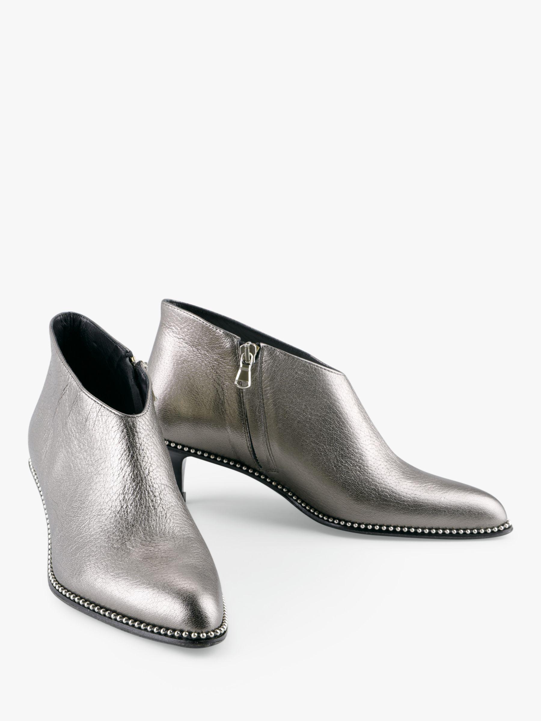 hush silver boots