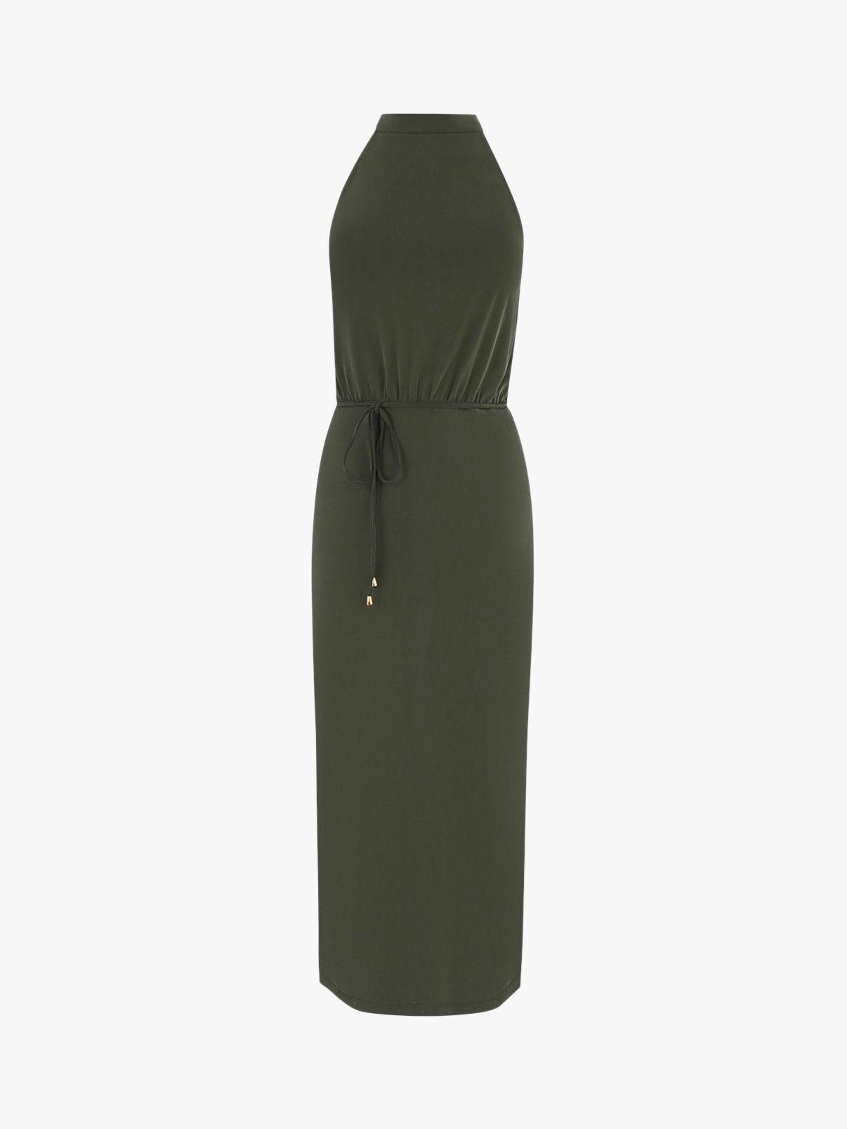jamaican color maxi dress