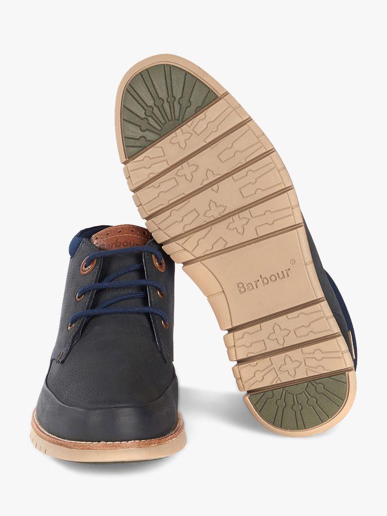 barbour black nelson chukka boot