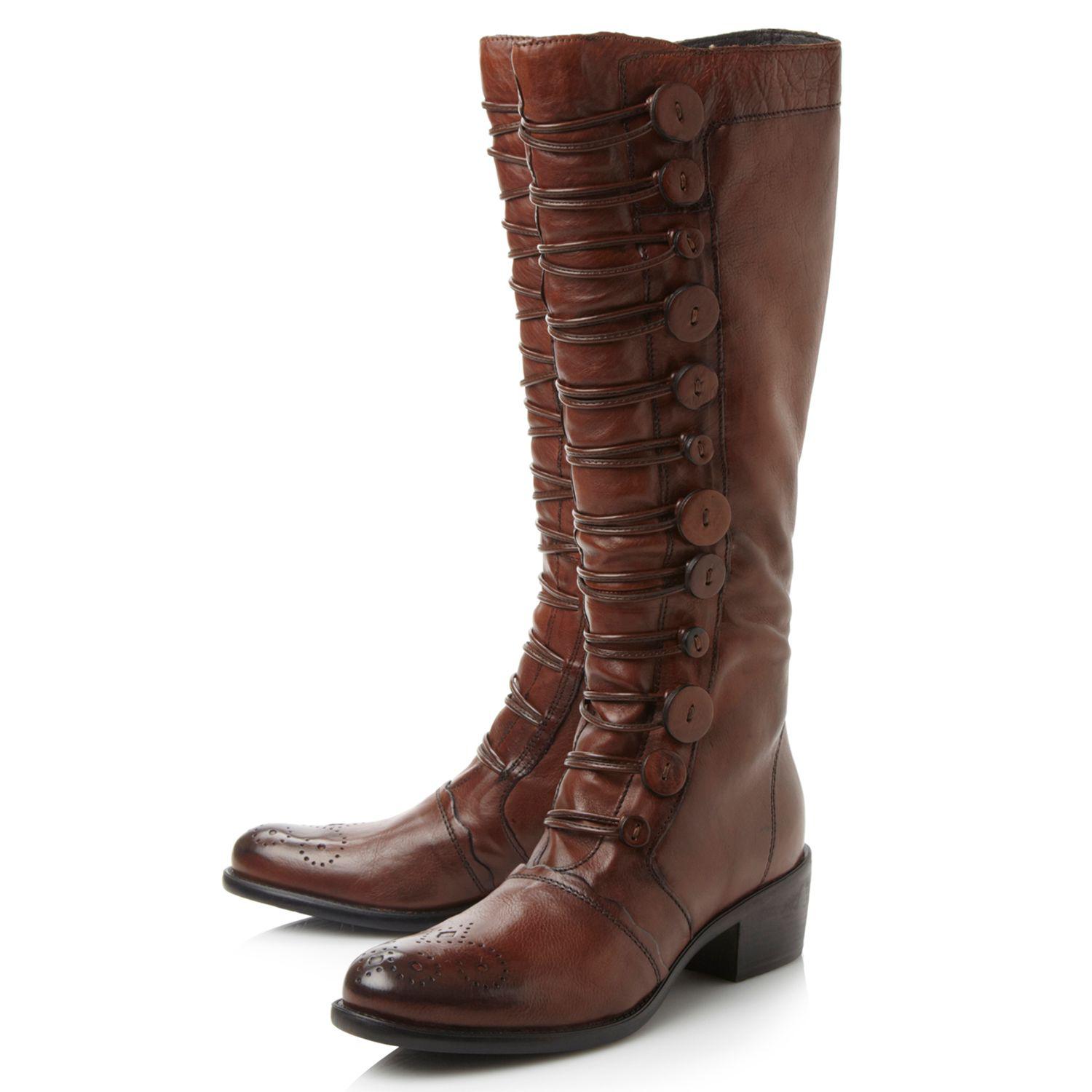 pixie d button boots