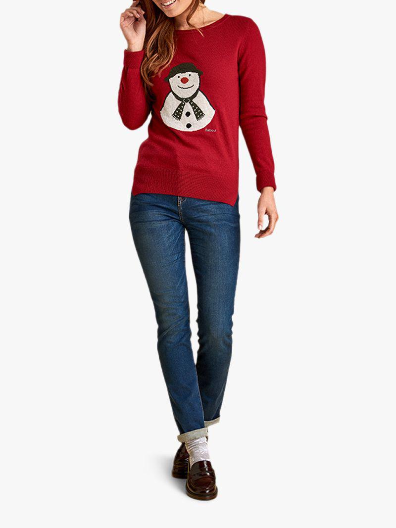 barbour snowman jumper