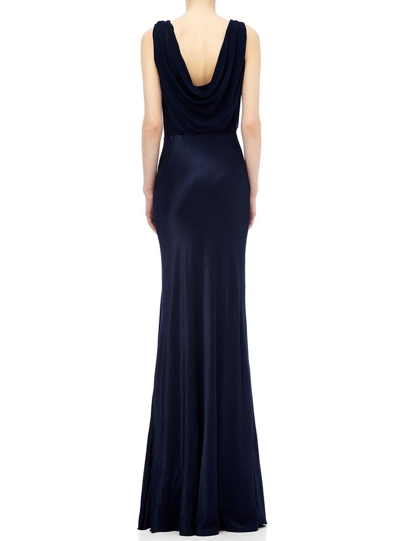 navy ghost dress