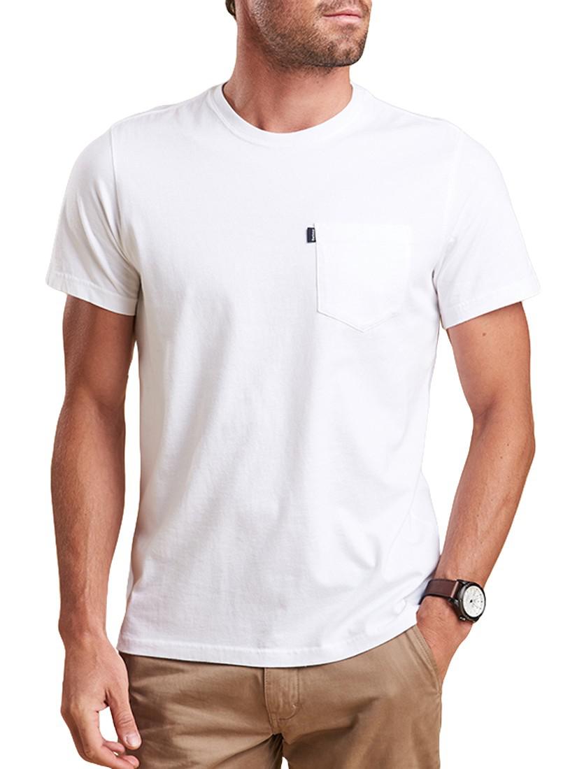 barbour essential pocket t shirt