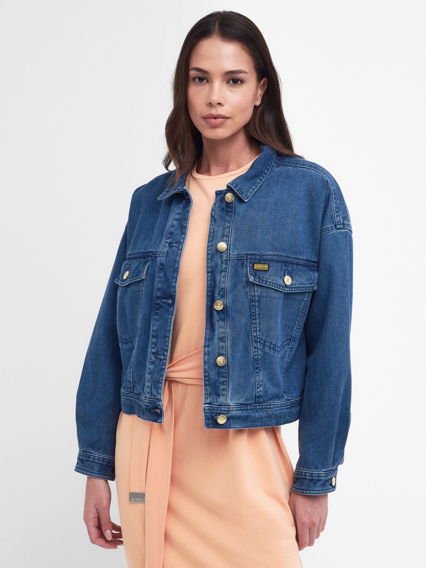 Barbour denim hotsell jacket