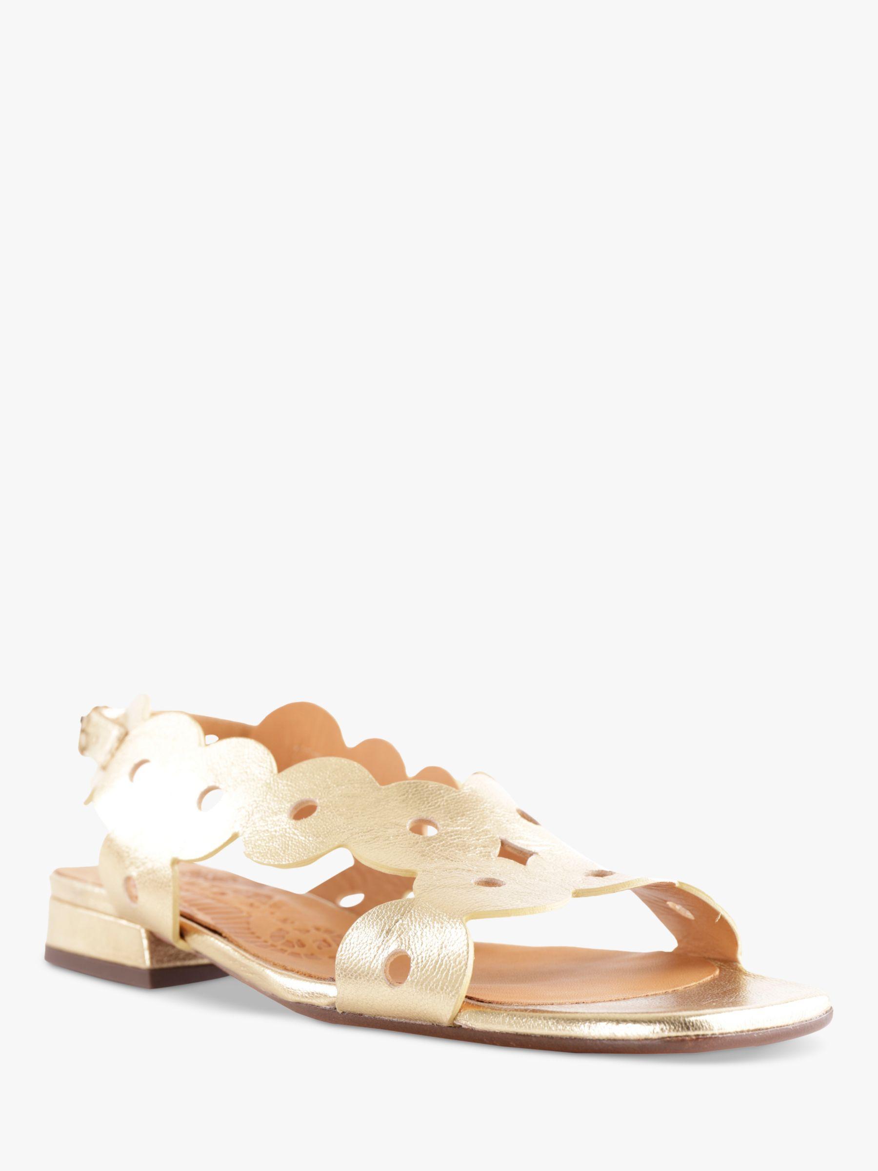 Chie Mihara Teide Leather Sandals in Natural Lyst UK