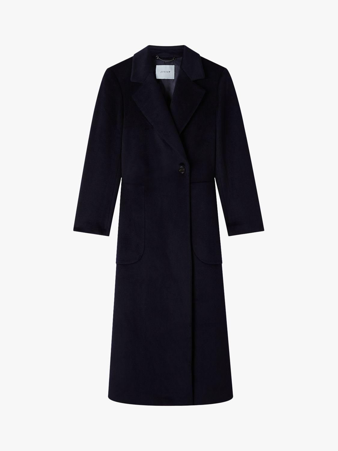 jigsaw black coat