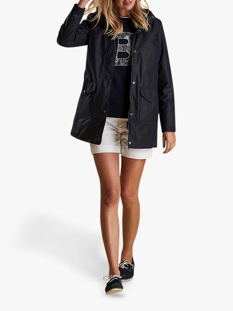 barbour seahouse wax jacket