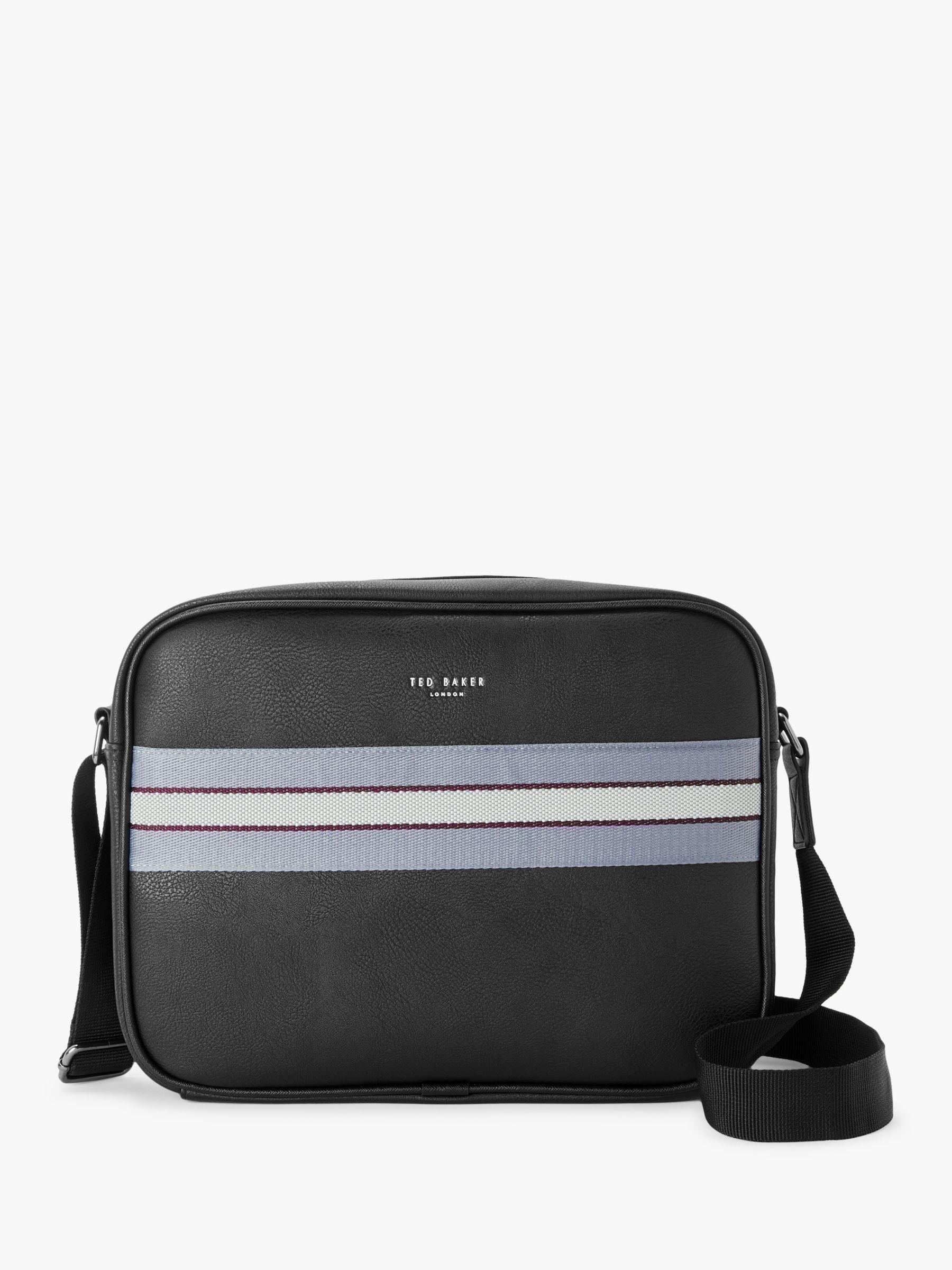 ted baker black messenger bag