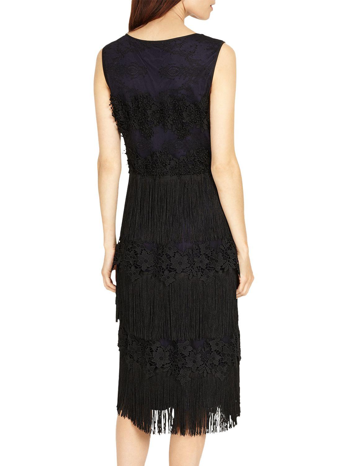 phase eight bailey fringe dress