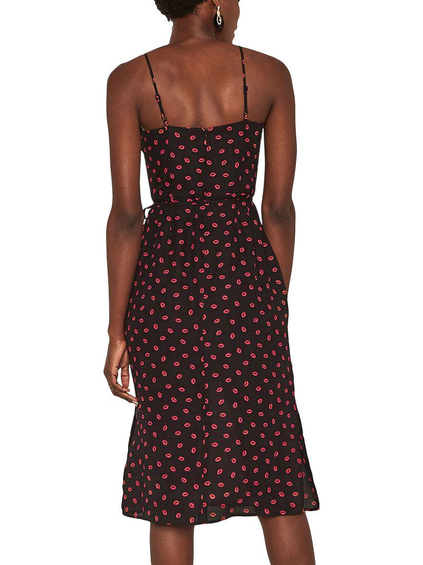 oasis lip print dress