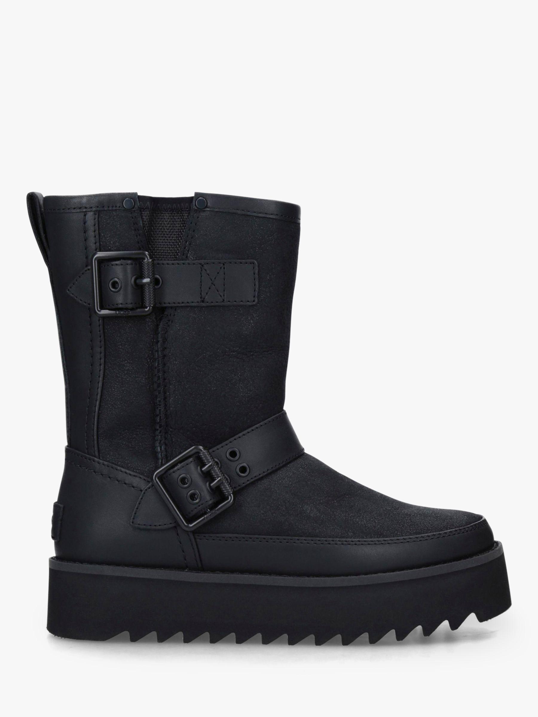 ugg black ankle boots