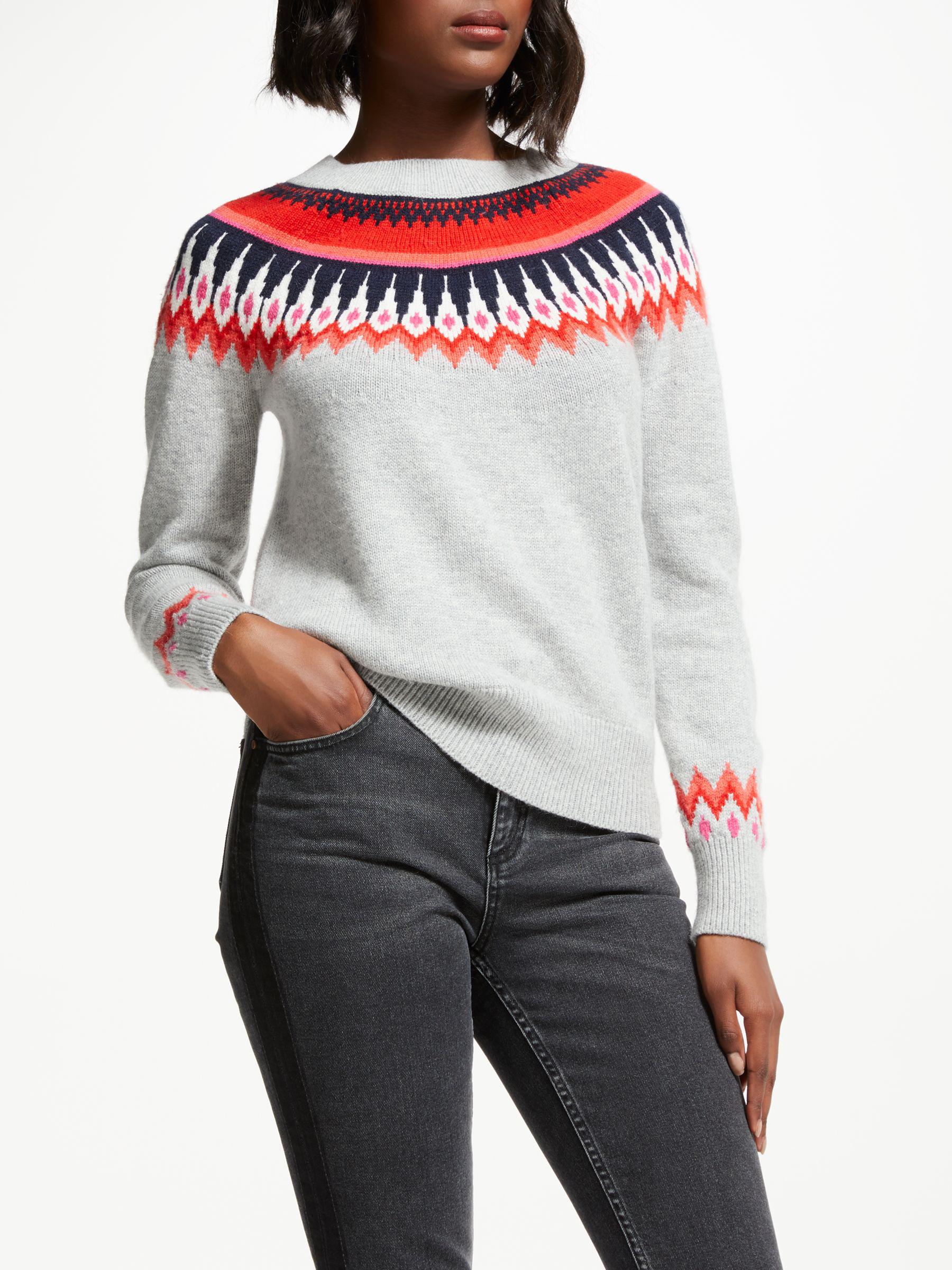 agnes fair isle dress boden