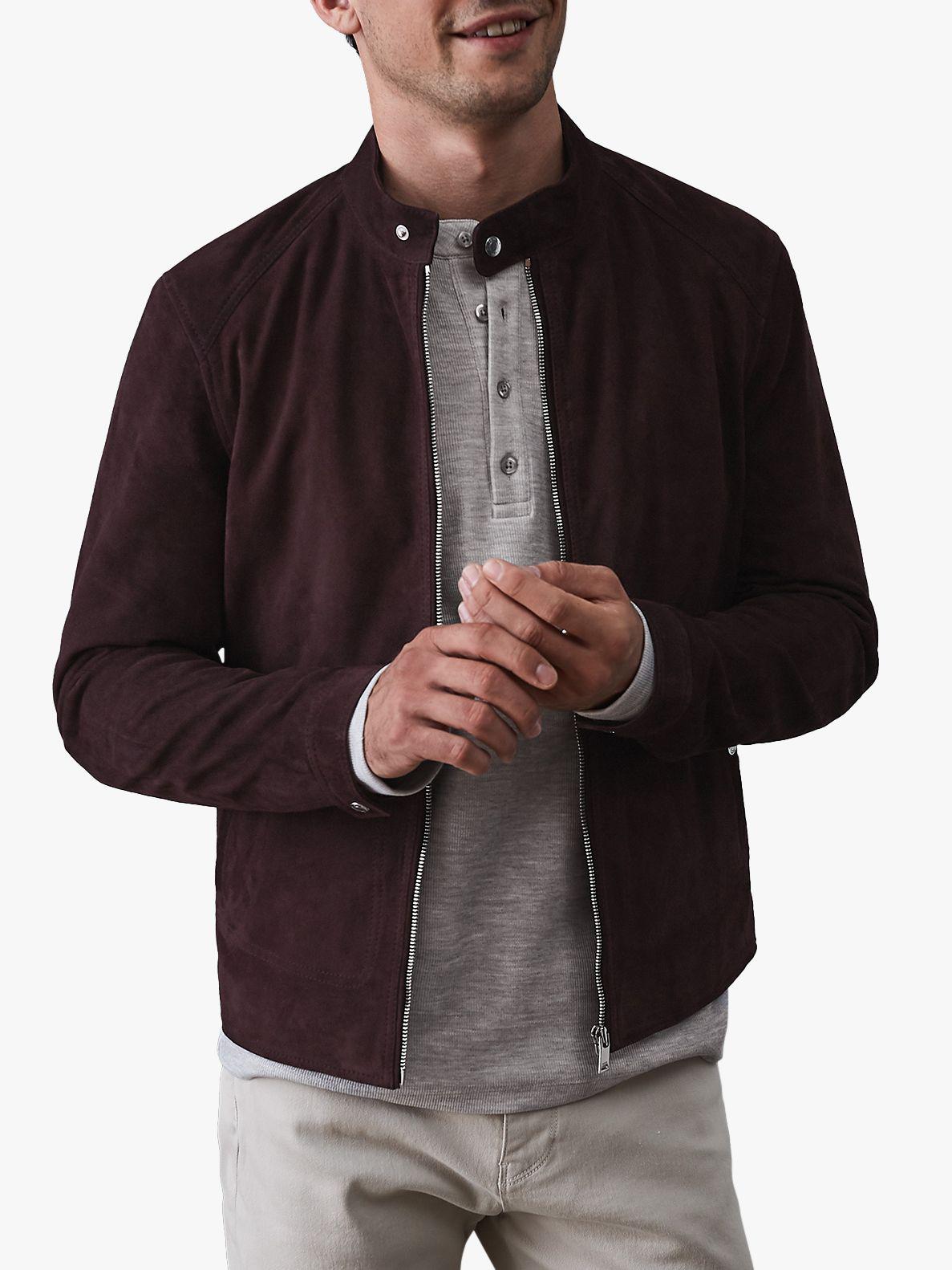 bally suede jacket