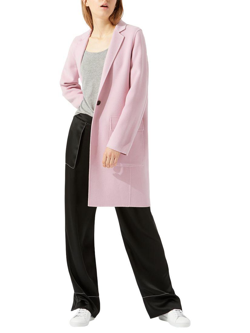 jigsaw double face coat