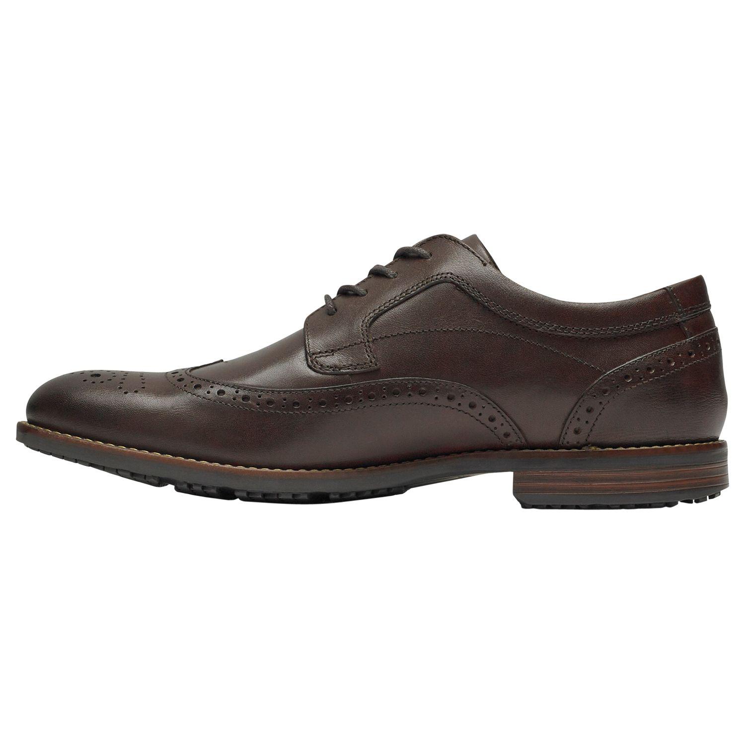 rockport dustyn waterproof wingtip brogues