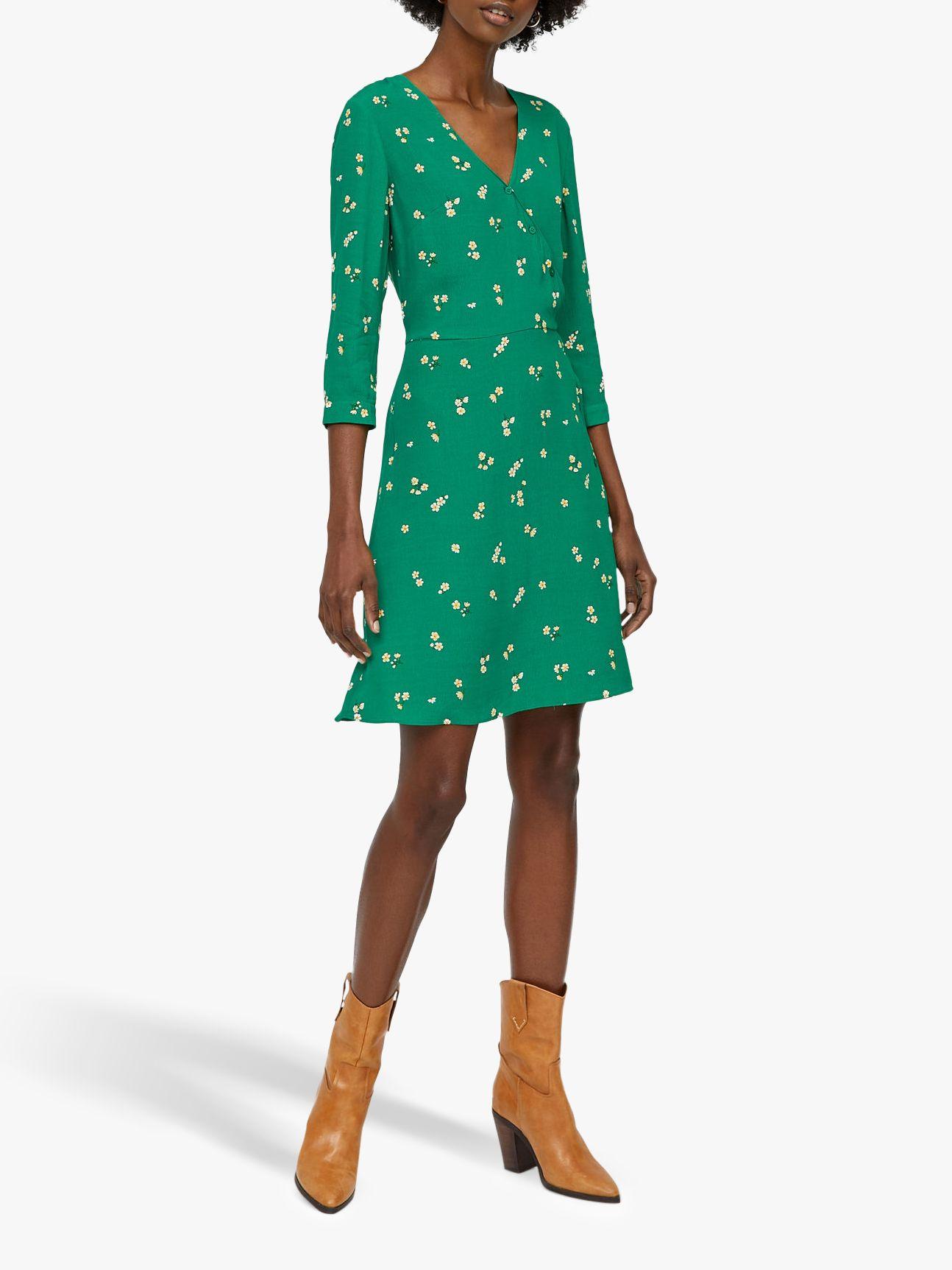 warehouse verity floral dress