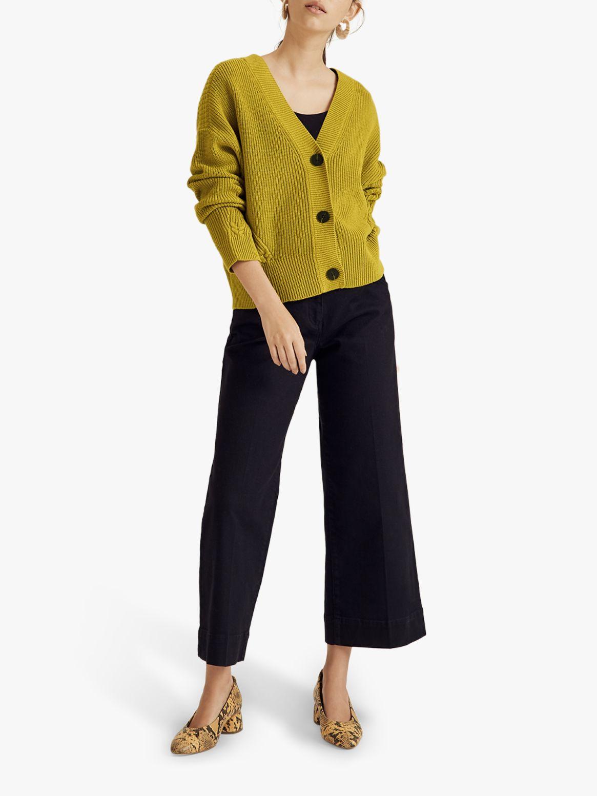 jigsaw slouchy rib cardigan