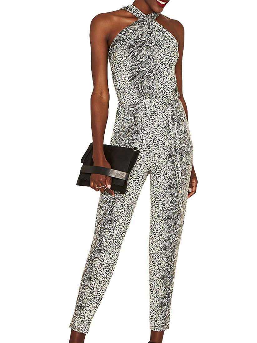 oasis snake print jumpsuit