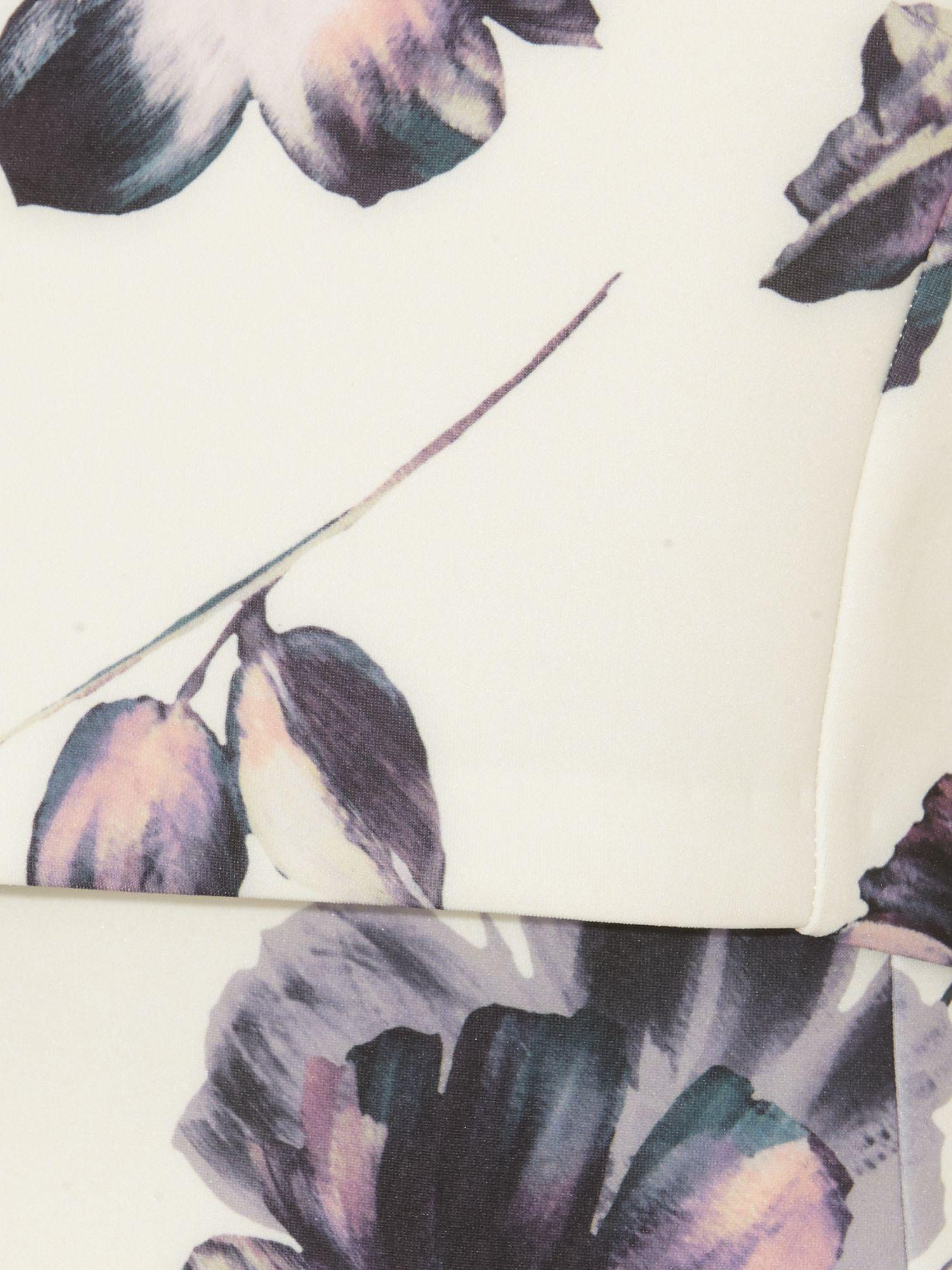 Gracie Floral Scuba Dress 