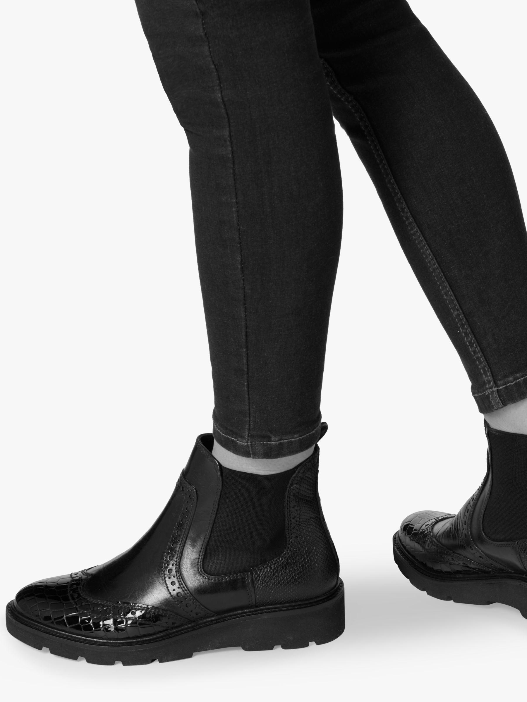 dune palomo leather chelsea boots