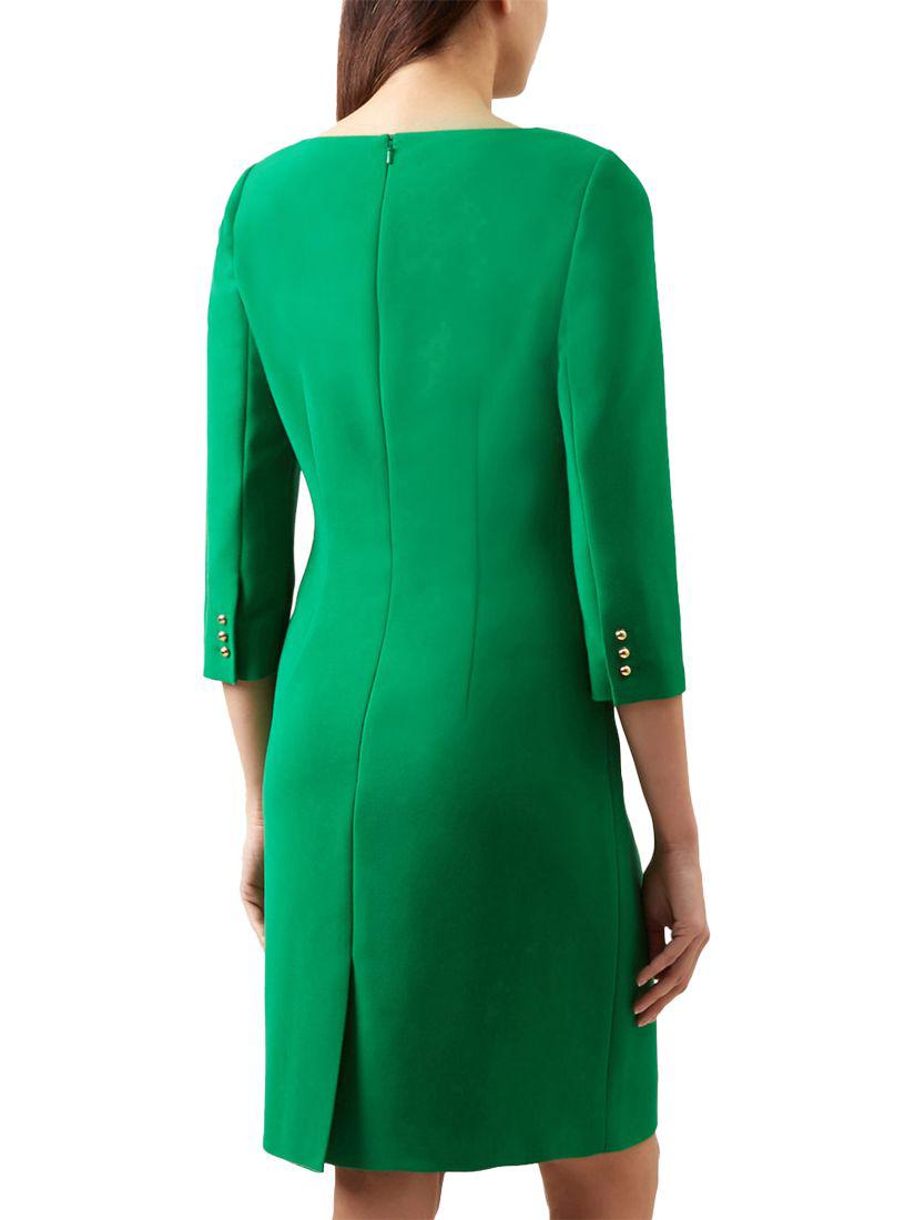 Hobbs Synthetic Kali Tailored Dress in Green - Lyst
