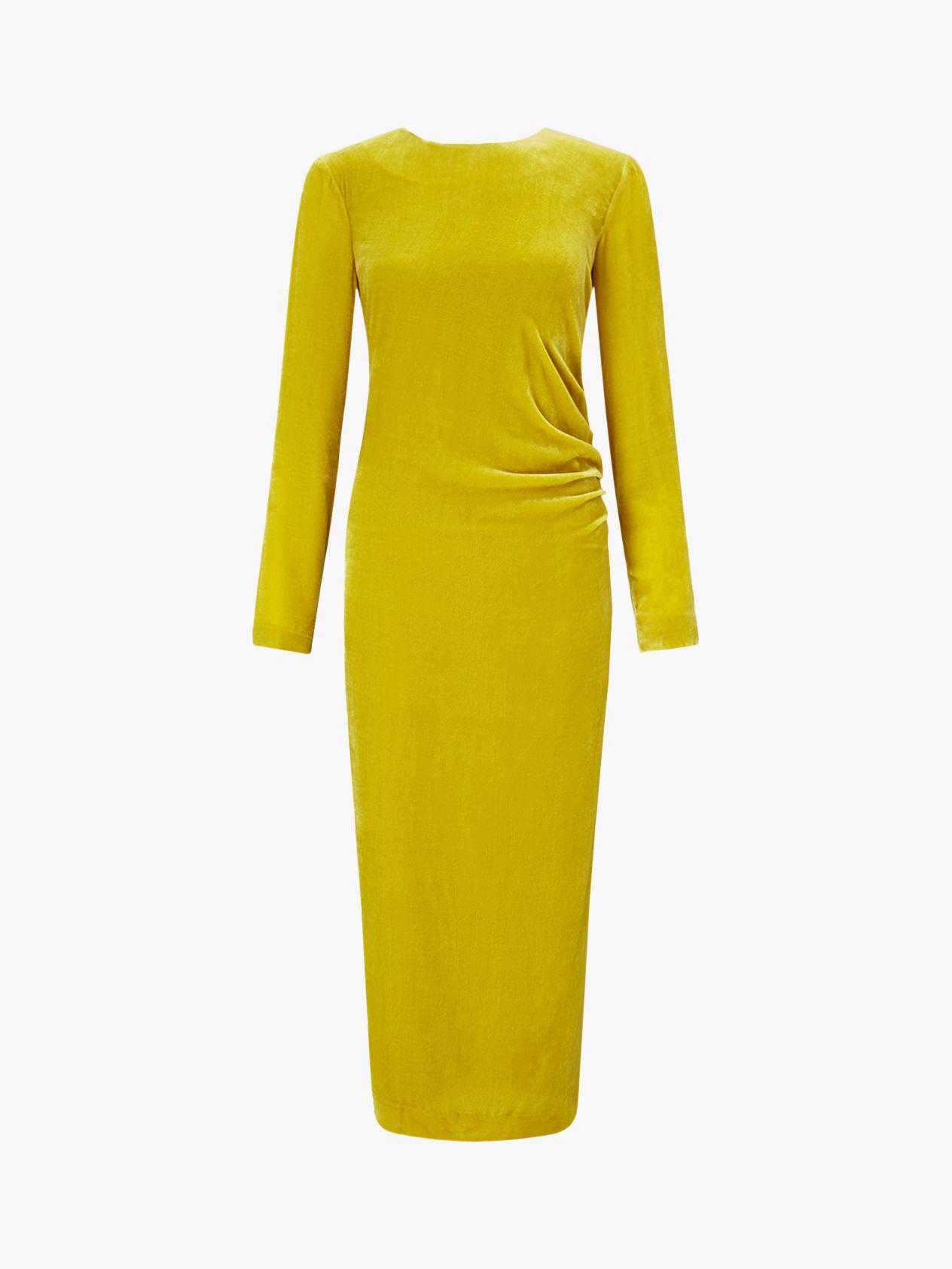 jigsaw velvet tunic dress