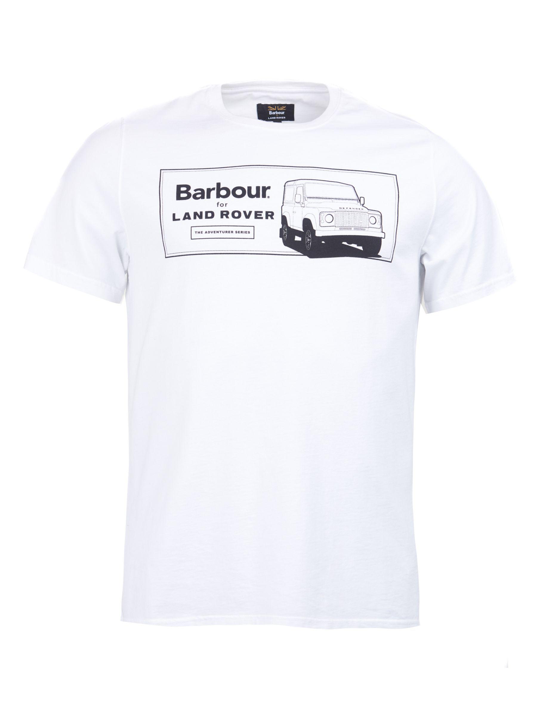 barbour land rover t shirt