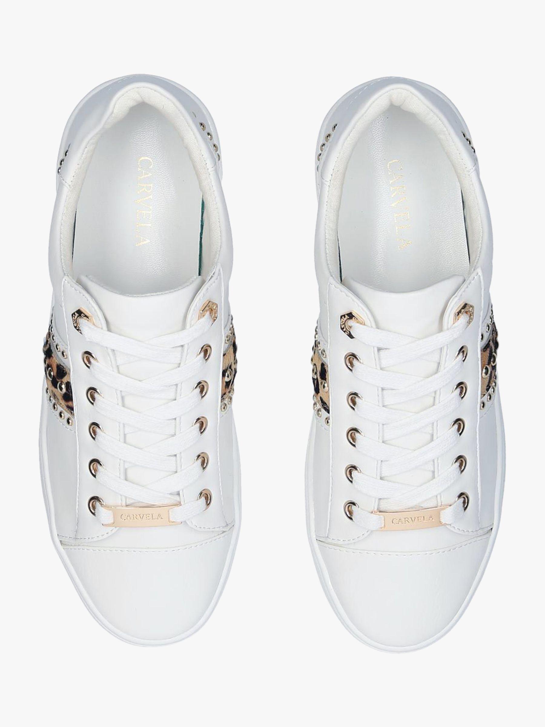 carvela studded trainers