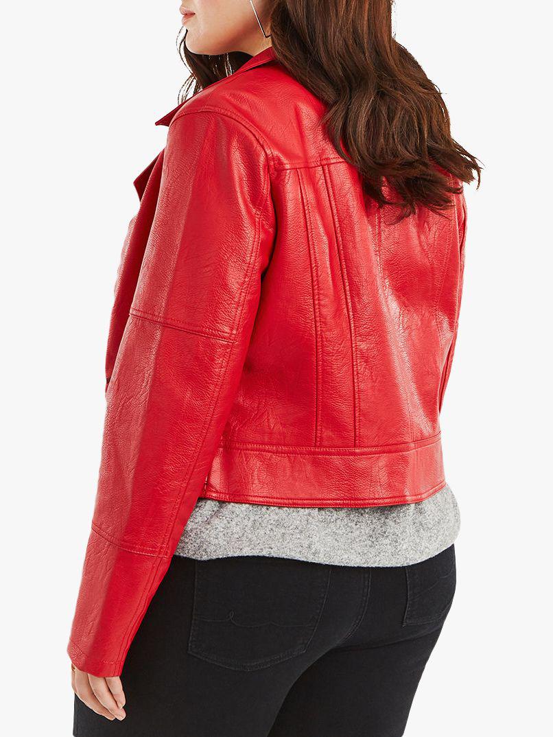 oasis red jacket