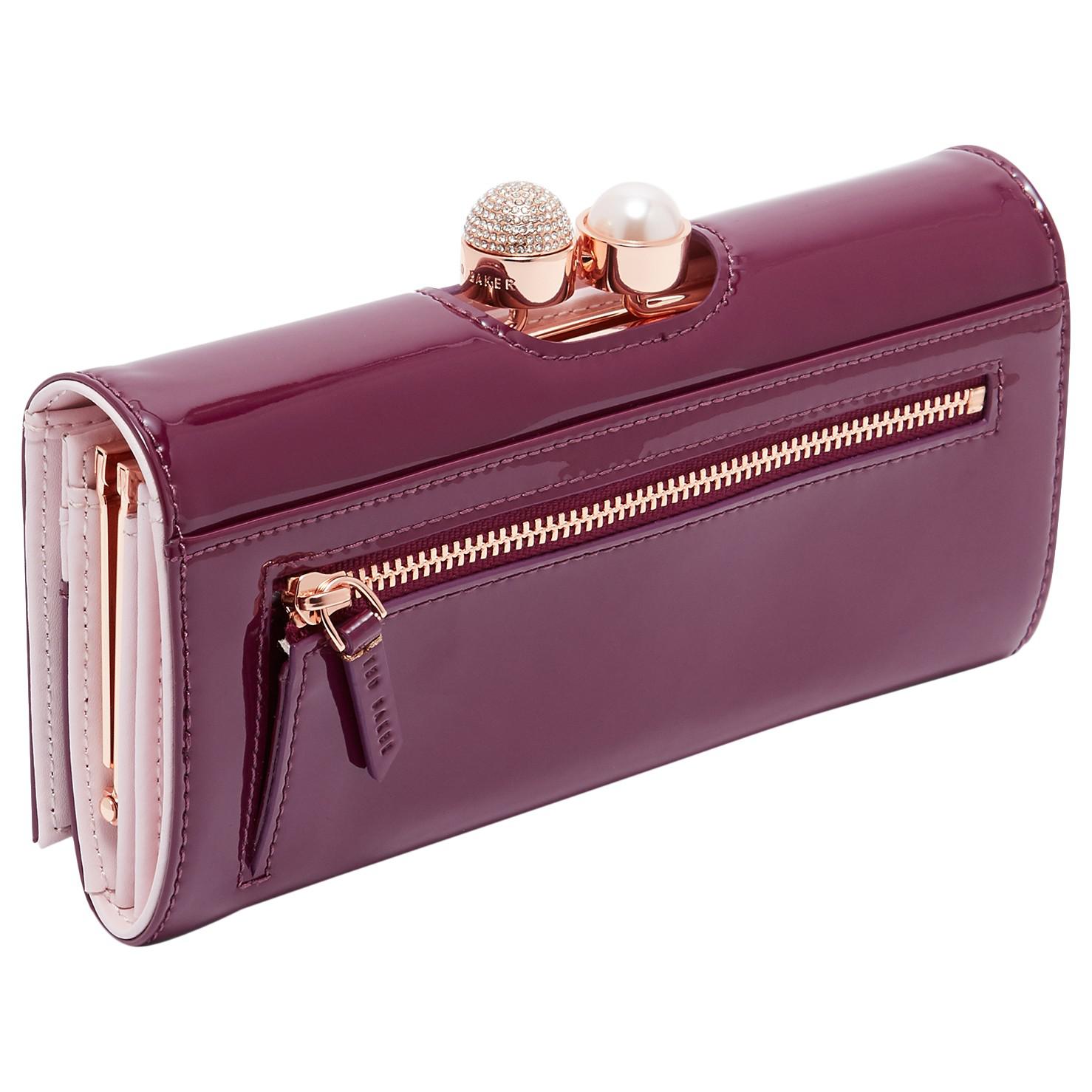 Balenciaga Purple Leather Classic Envelope Clutch For Sale at 1stDibs
