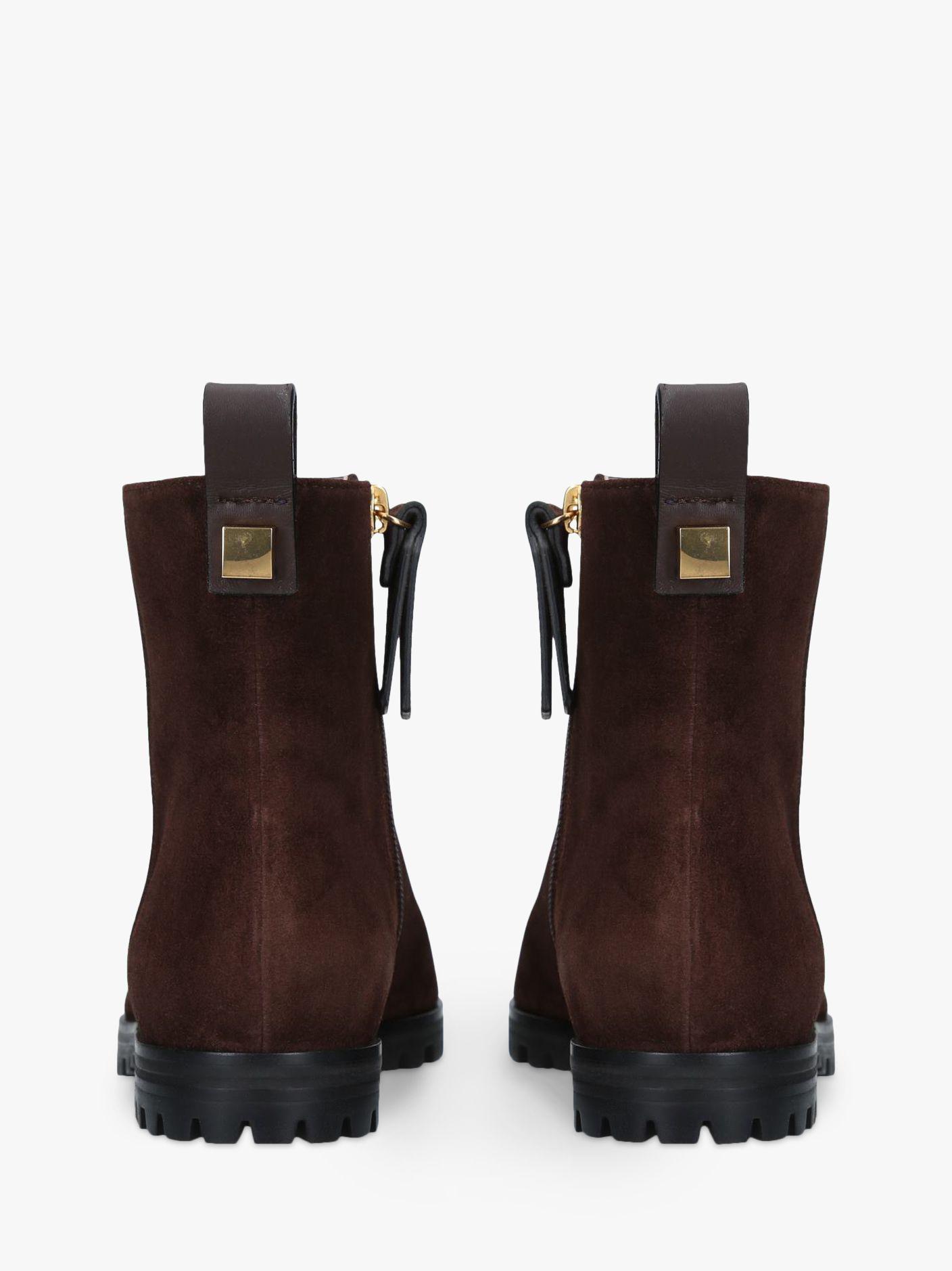 stuart weitzman flat ankle boots