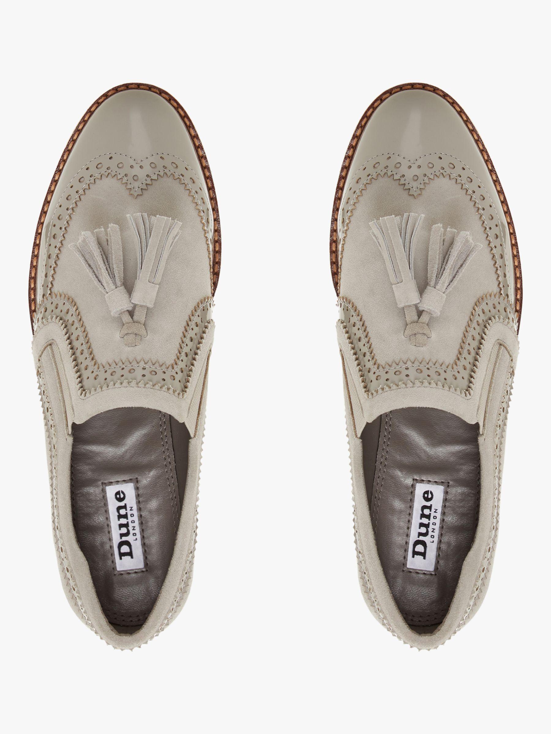 Dune Suede 'glorify' Loafers in Grey 