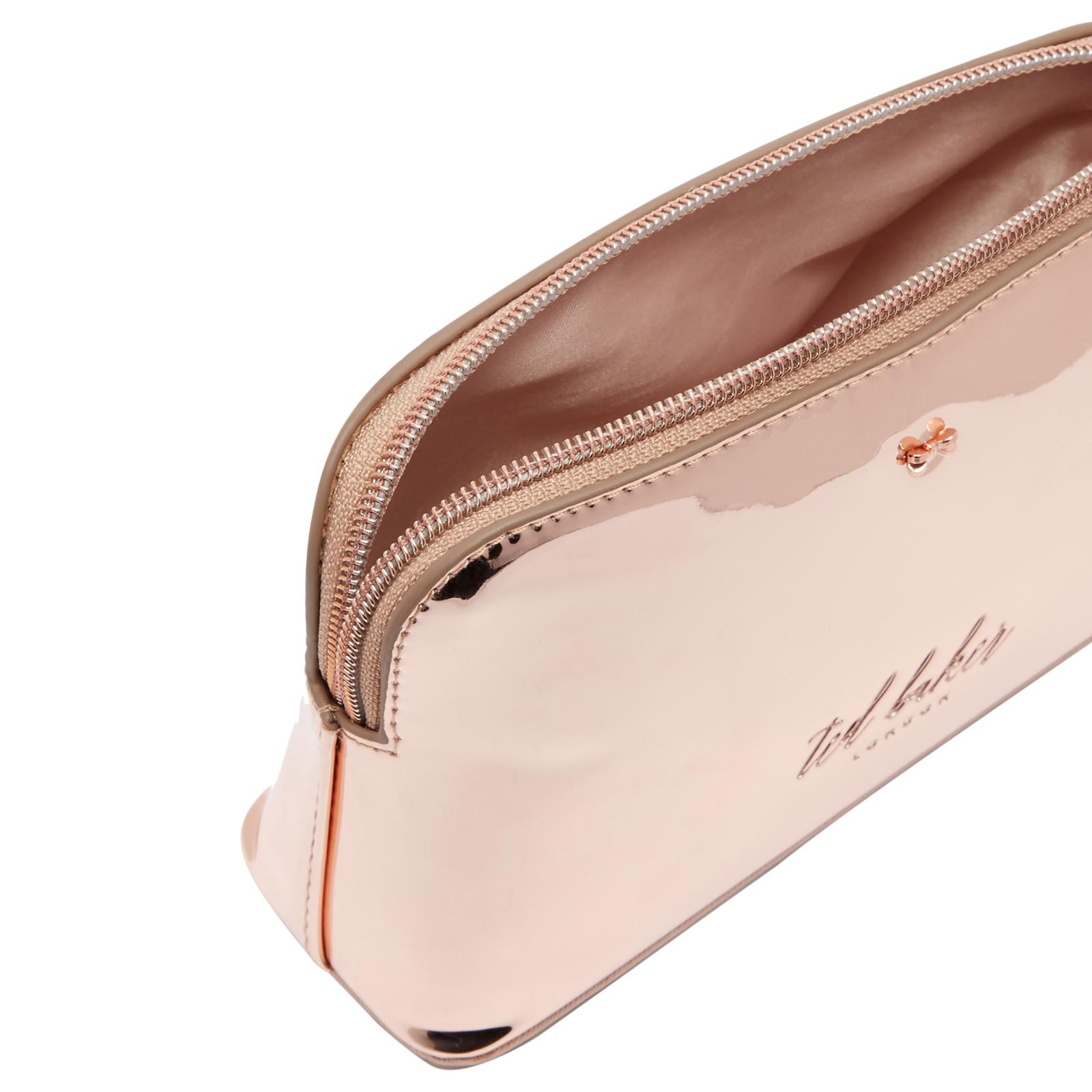 Ted Baker Rose Gold Makeup Bag Saubhaya Makeup