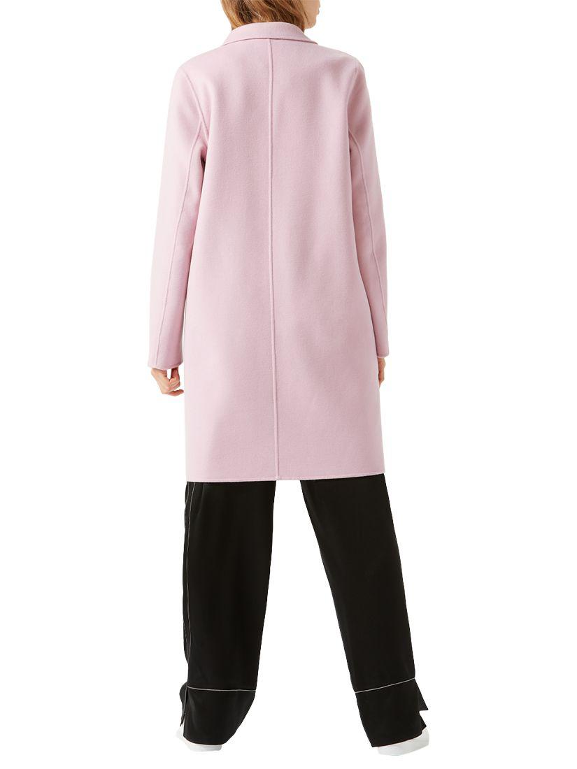 jigsaw double face coat