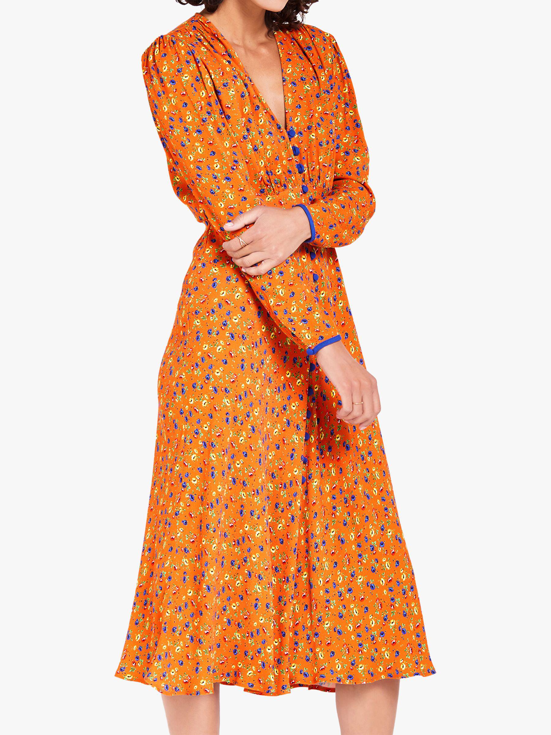 ghost orange dress