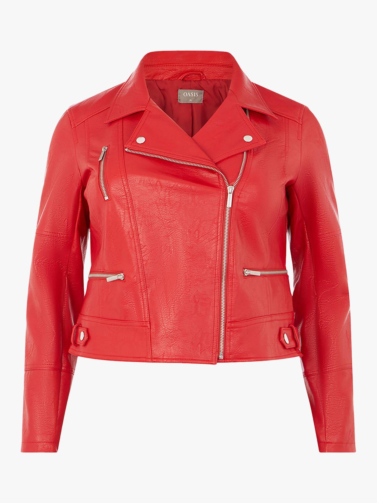 oasis curve biker jacket