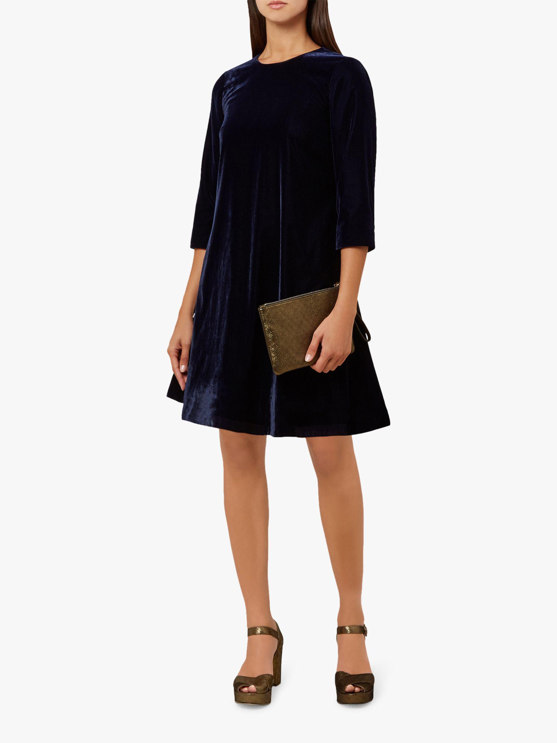 hobbs velvet dress