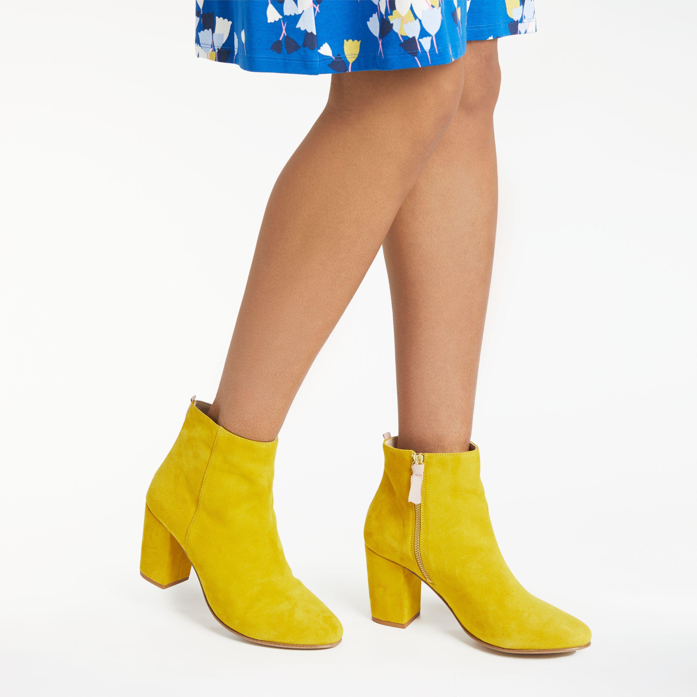 boden yellow boots