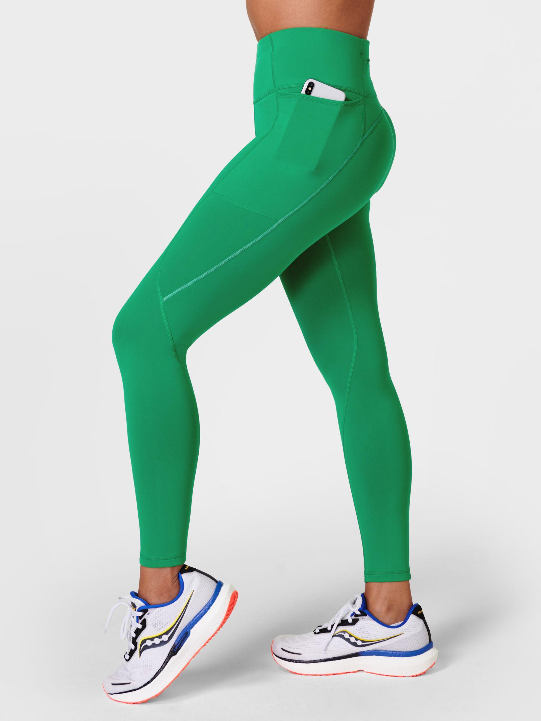 Sweaty Betty Therma Boost 2.0 Running Leggings in Green