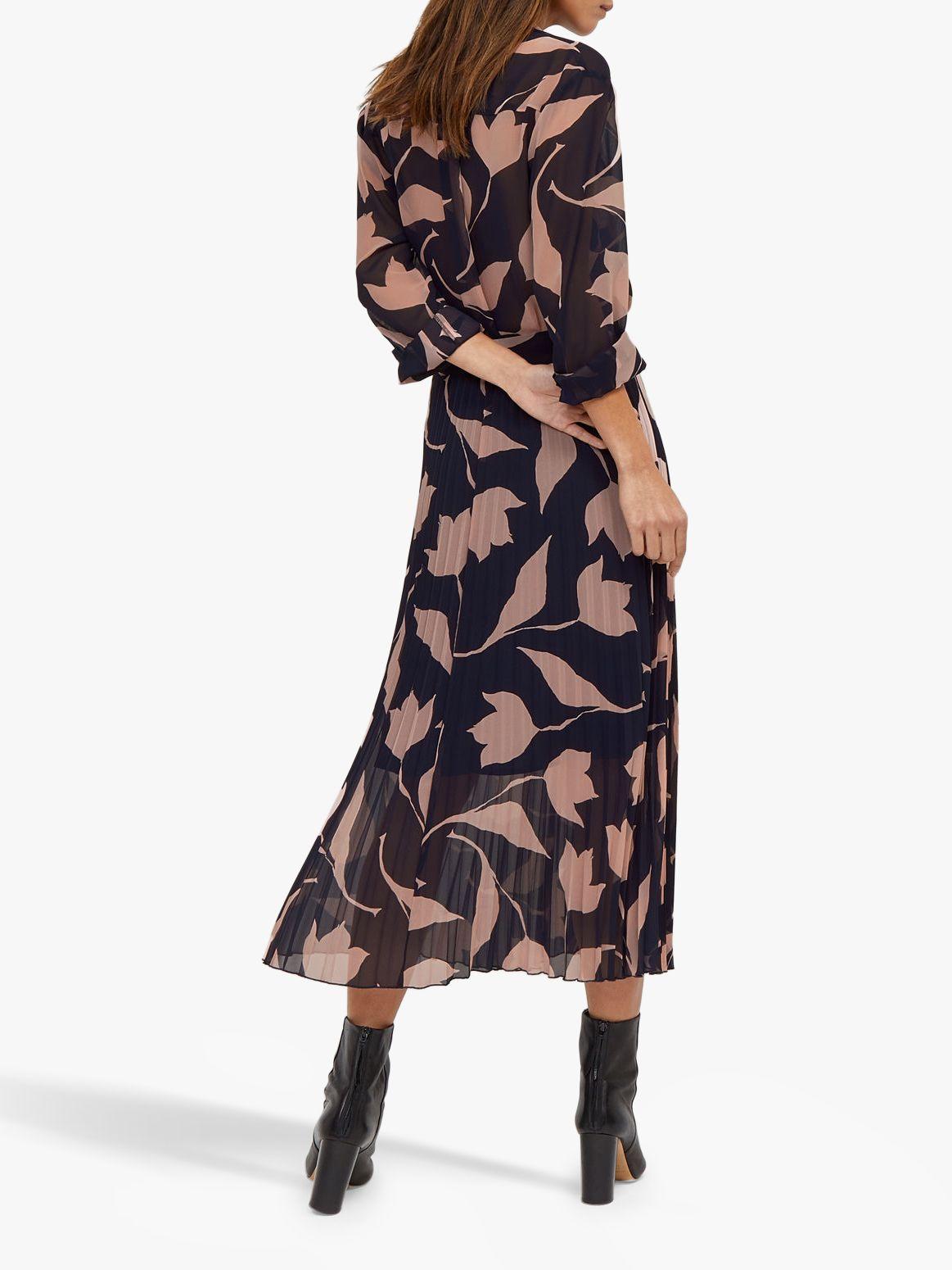 warehouse oversized tulip dress