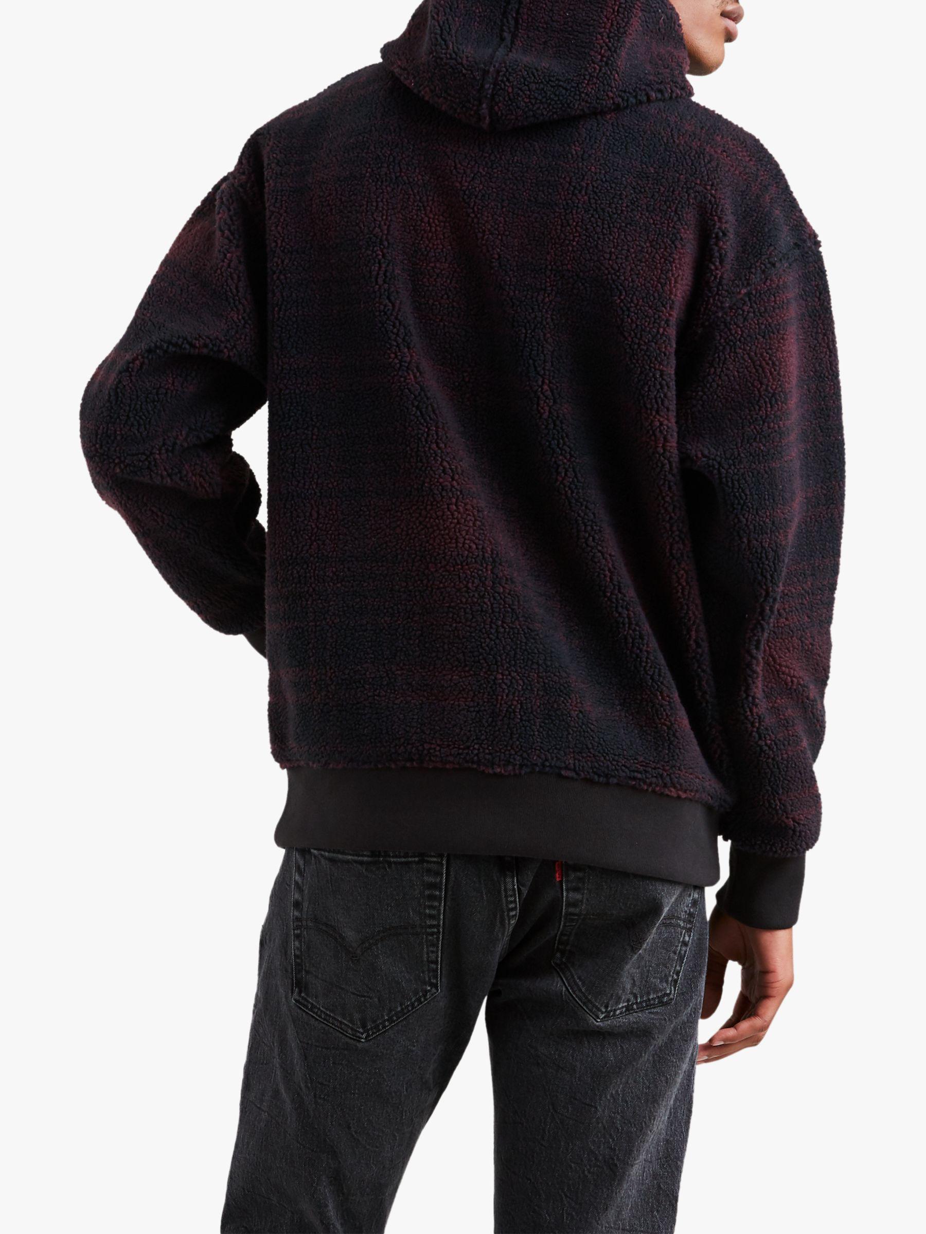 levis sherpa hoodie