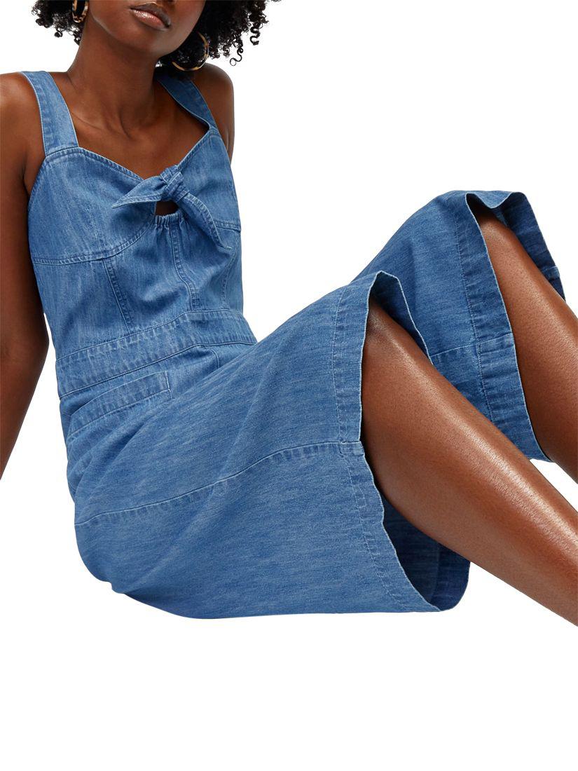 warehouse tie front jumpsuit