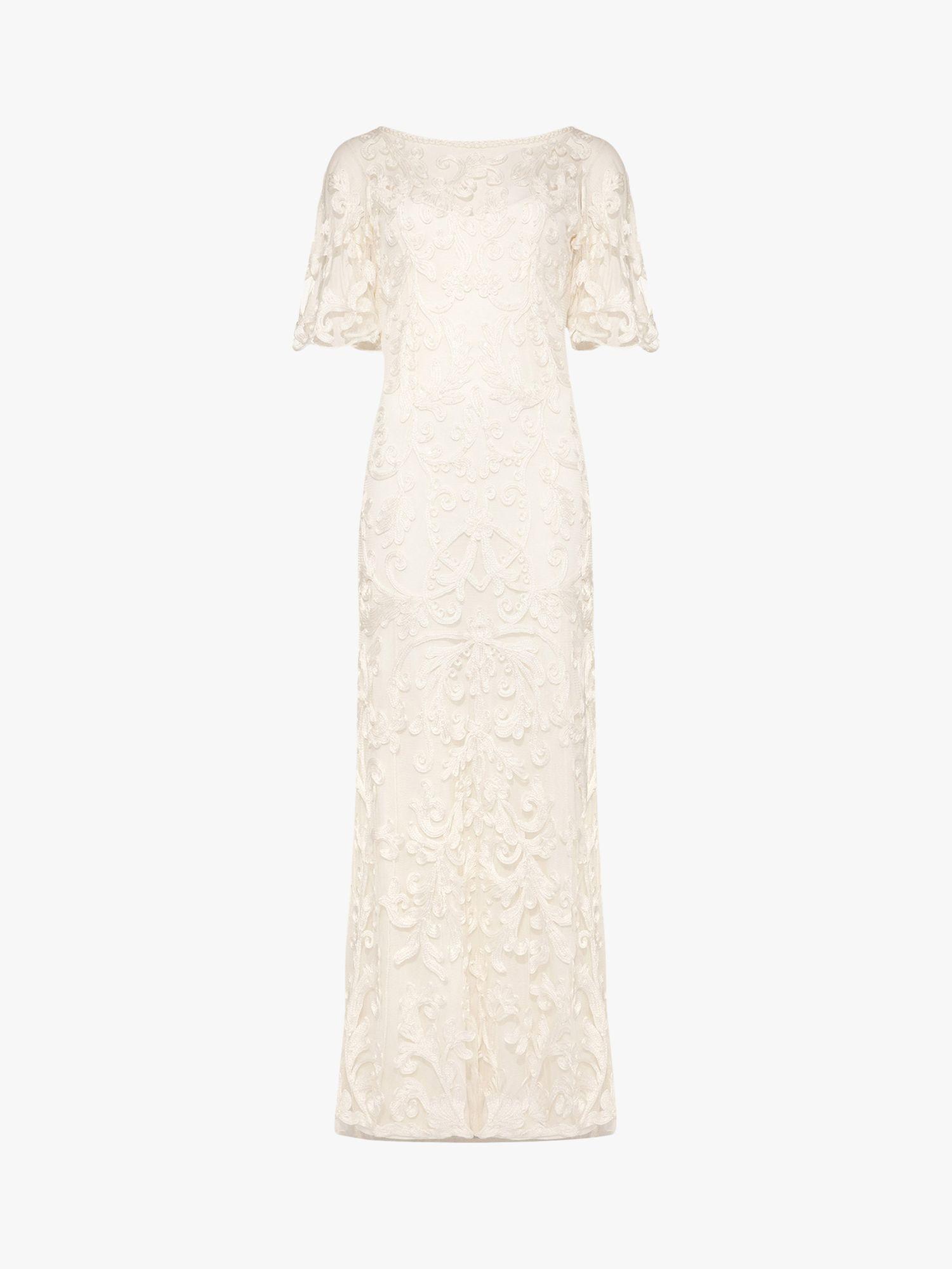 tapework wedding dress