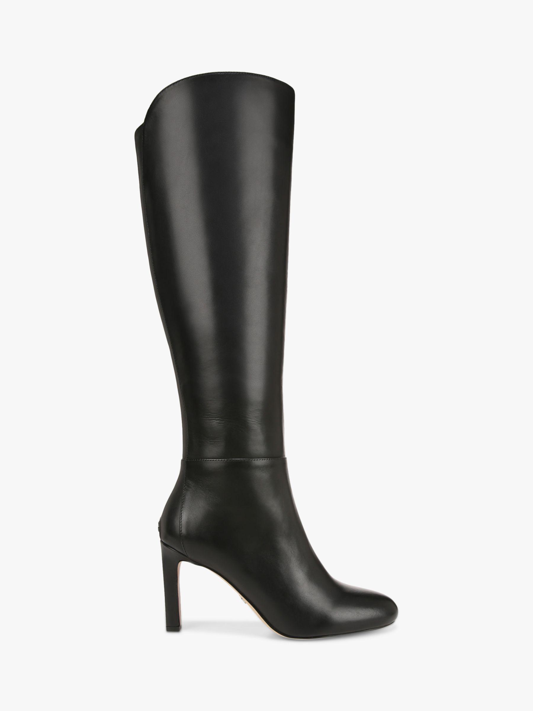 Sam Edelman Shauna Knee High Leather Boots in Black Lyst UK