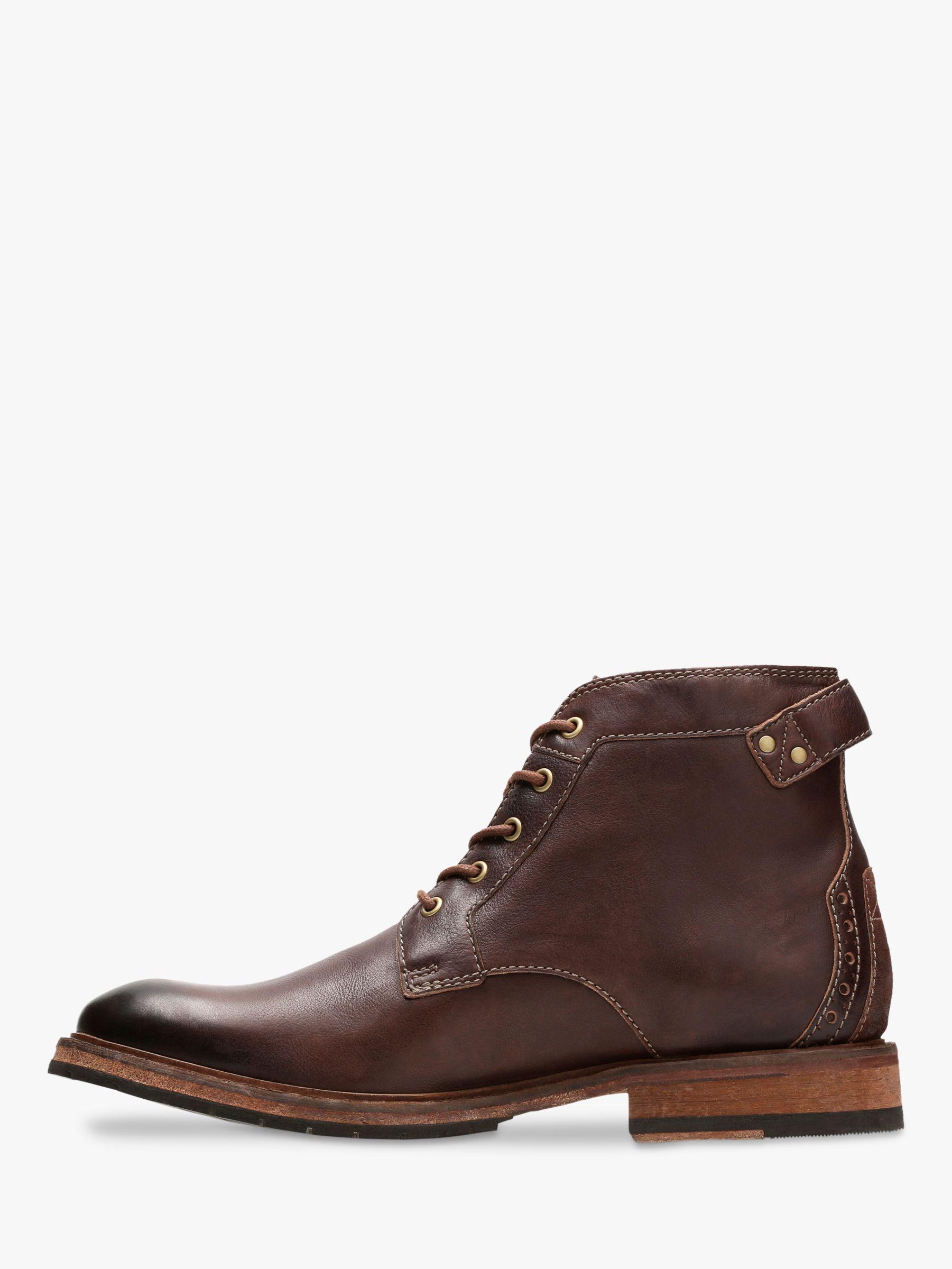 clarkdale bud mahogany leather