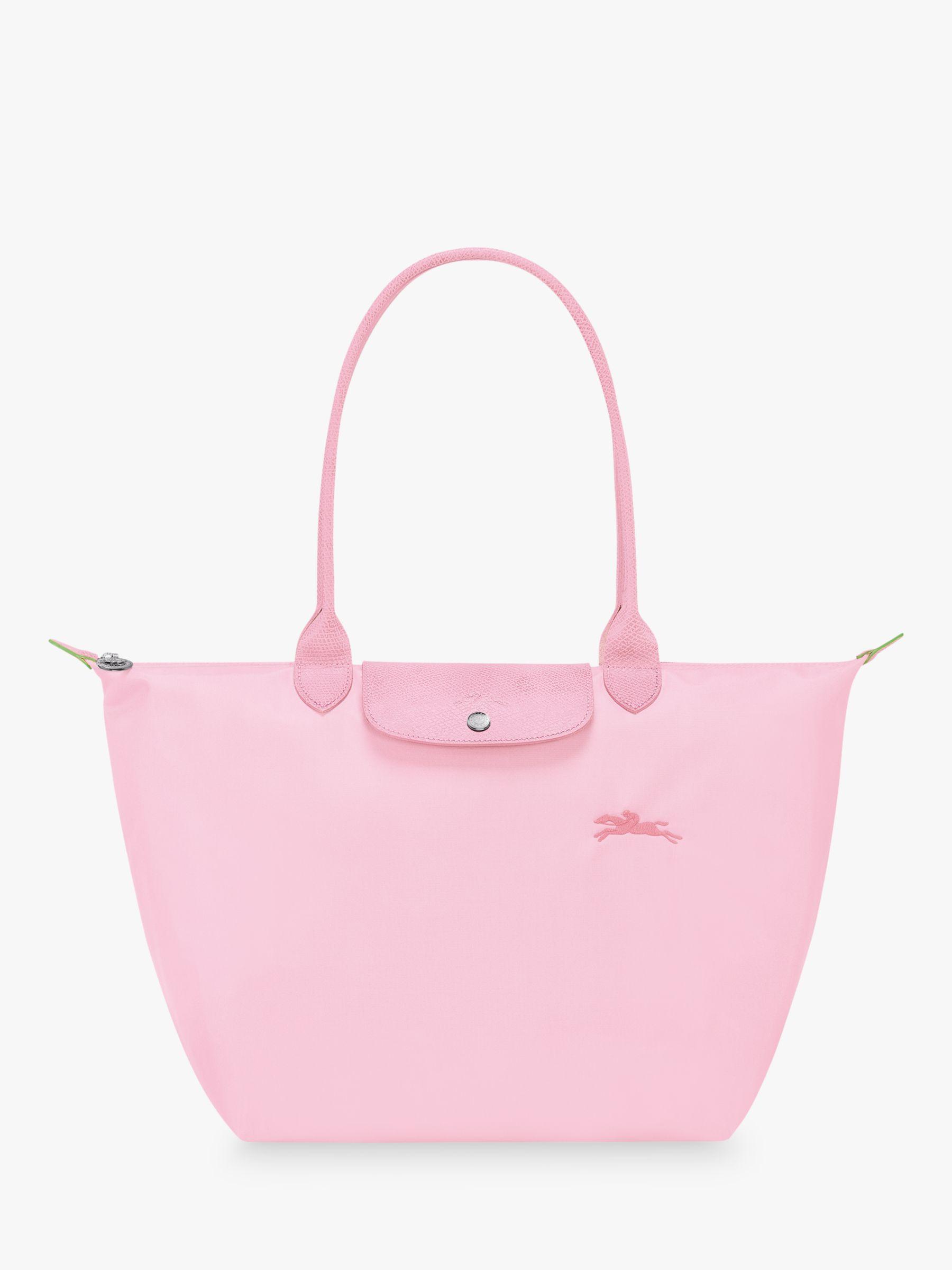 Longchamp Le Pliage Green Large Tote Bag in Pink Lyst UK