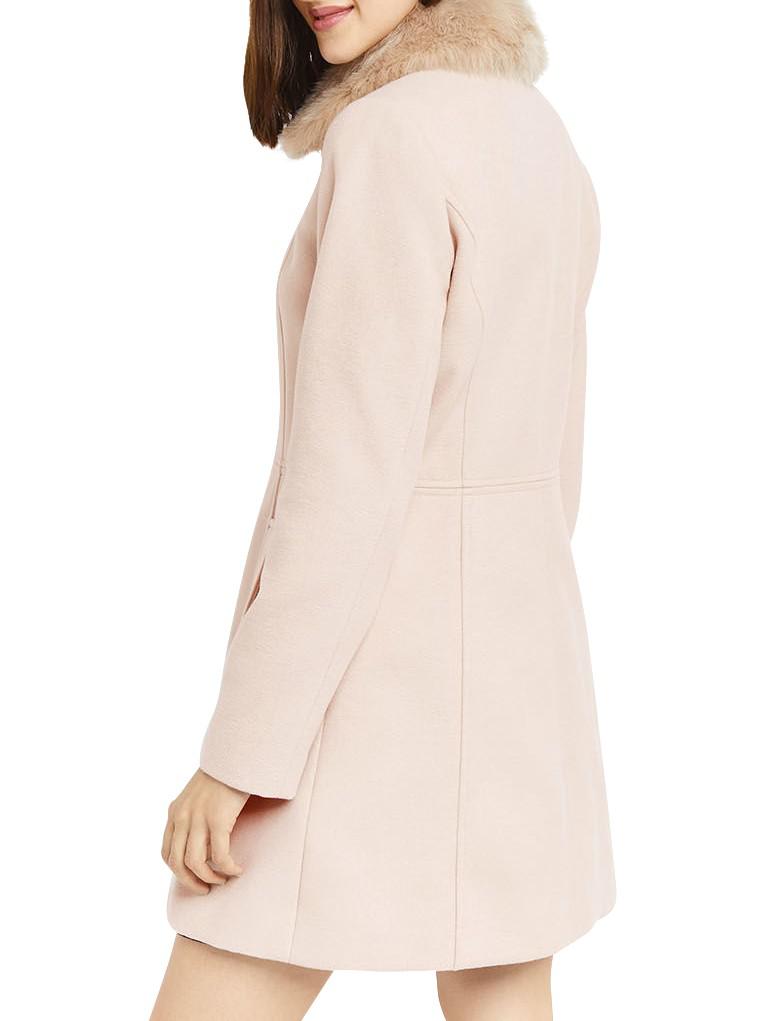 pink oasis coat