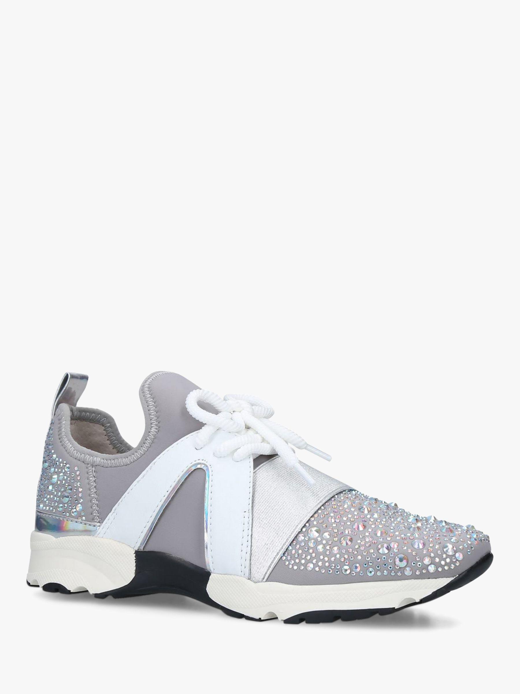 carvela grey trainers